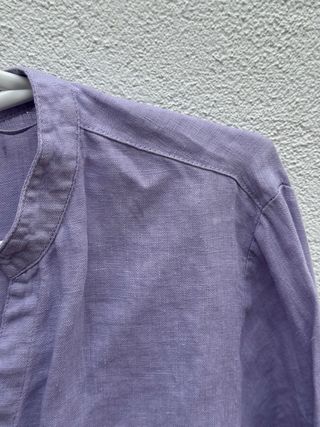 Camisa lino Zara Talla M