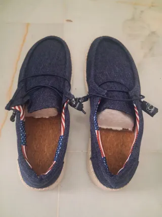 Zapatillas de loneta para caballero