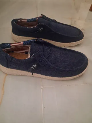 Zapatillas de loneta para caballero