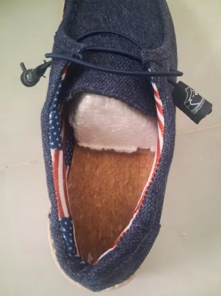 Zapatillas de loneta para caballero