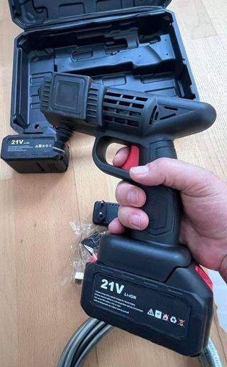 Hidrolimpiadora Batería 21V Portátil + 2 Baterías