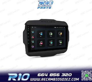 RADIO GPS ANDROID 14 PARA JEEP RENEGADE 15-20