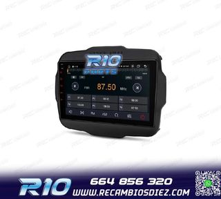 RADIO GPS ANDROID 14 PARA JEEP RENEGADE 15-20