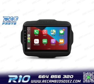 RADIO GPS ANDROID 14 PARA JEEP RENEGADE 15-20