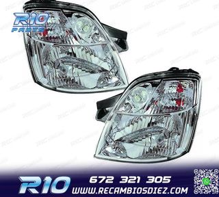 FAROS CON REGULACIÓN MANUAL PARA KIA PICANTO 04-07