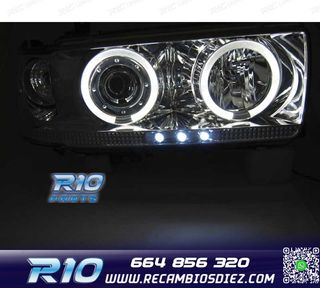 FAROS OJOS ANGEL TOYOTA LAND CRUISER FJ 80 90-97 CROMO