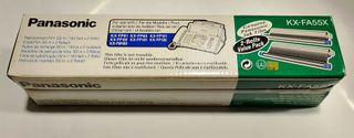 Cartucce di inchiostro per fax Panasonic KX-FA55X (2 rotoli)