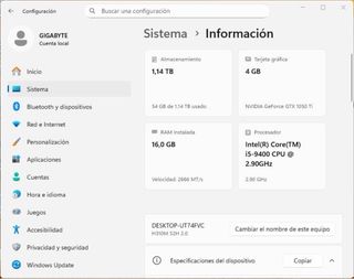 PC Gaming Potente i5-9400 16GB RAM GTX 1050Ti