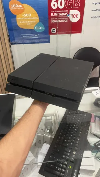Consola PlayStation 3 y 4 Negra