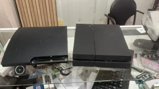 Consola PlayStation 3 y 4 Negra