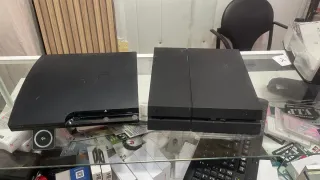 Consola PlayStation 3 y 4 Negra