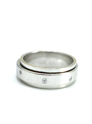 Anillo Piaget Oro Blanco 18kt 8.6gr