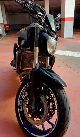 Yamaha MT-07 2016 ABS (A2) Limitada papeles
