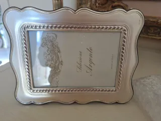 Cornice Argento e Legno Selezione Argento