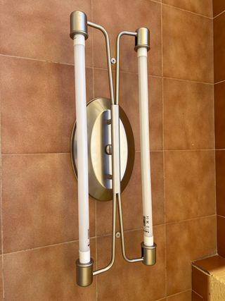 Aplique de techo moderno para cocina con tubos led