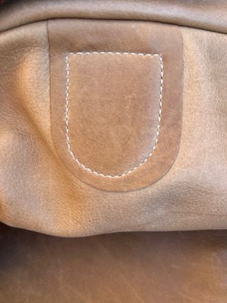 Bolso Loewe Amazona Boston Ante Beige/Marrón