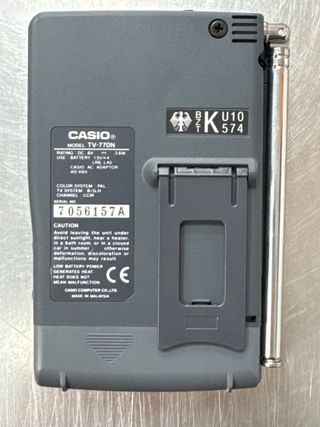 Televisión Portátil Casio TV-770