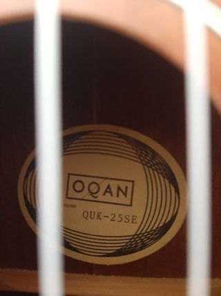 Ukelele electroacústico OQAN Soprano