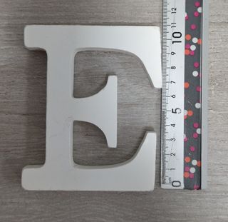 Letras madera EVENTOS blancas