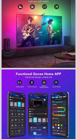 Govee RGBIC TV Backlight 75-85