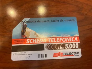 3 Schede Telefoniche Telecom Italia Sicilia '97