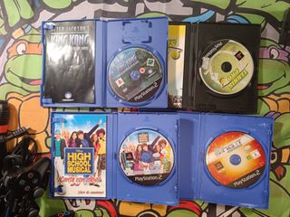 Consola Ps2 Fat + Juegos + Accesorios, Pal