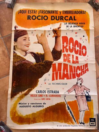Cartel original Rocío de la Mancha