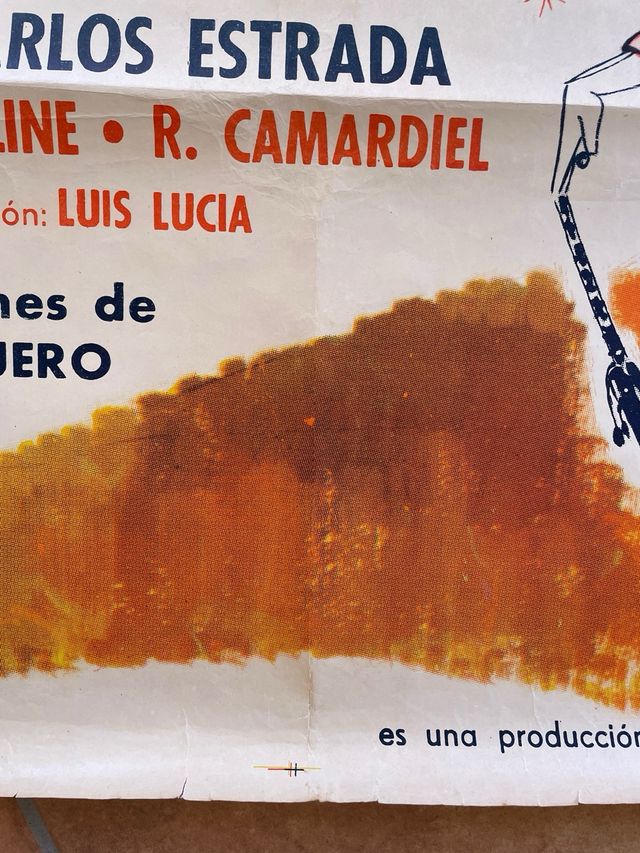 Cartel original Rocío de la Mancha