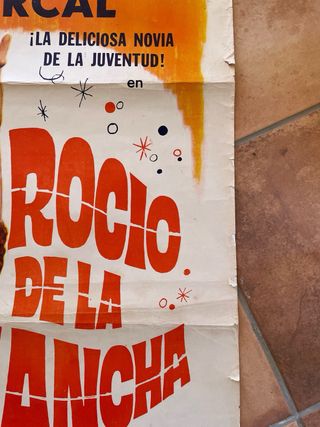 Cartel original Rocío de la Mancha