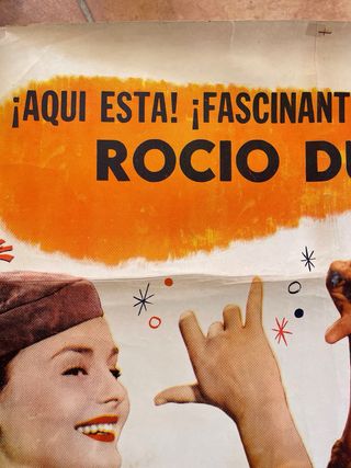 Cartel original Rocío de la Mancha