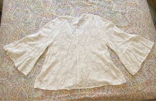 Blusa Sfera Colection Blanca Talla M