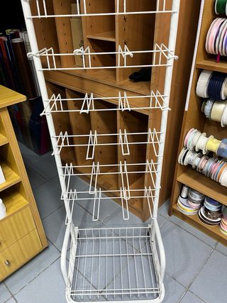 Expositor Metal Branco Multifuncional