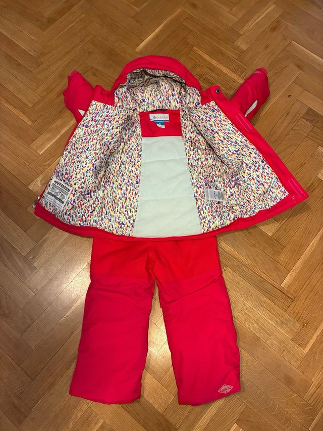 Conjunto de Columbia para niña T4 Ski