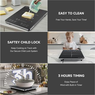 SIN ABRIR Placa Inducción 2000W