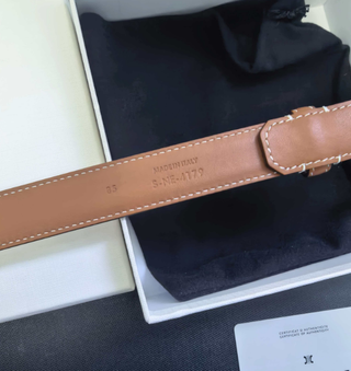 Cintura Celine Marrone e Oro