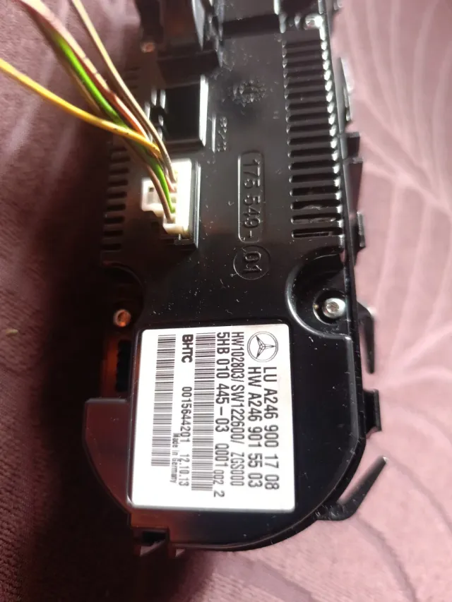 Mando Climatizador Coche Mercedes Benz clase A y B