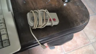 Ordenador Amstrad 464 Plus con monitor color