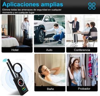 Detector Profesional de Camaras Ocultas y GPS