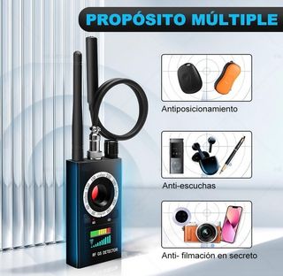 Detector Profesional de Camaras Ocultas y GPS