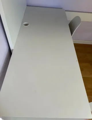 Cama alta Ikea con escritorio