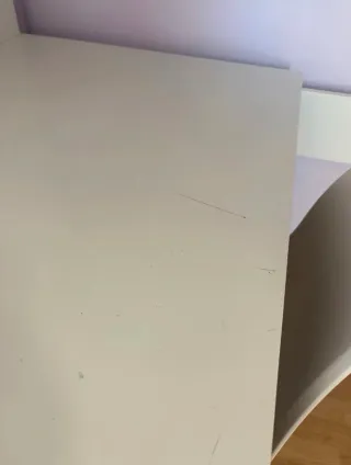 Cama alta Ikea con escritorio