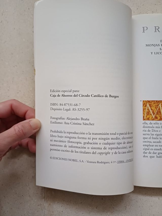 Libro la cocina de los conventos