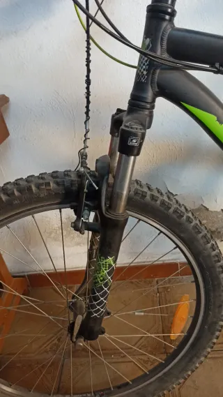 Bicicleta de Montaña Negra