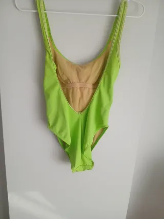 Bañador verde con cactus