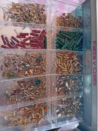 Lote resistencias radio antiguas