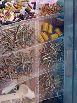 Lote resistencias radio antiguas