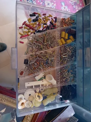 Lote resistencias radio antiguas