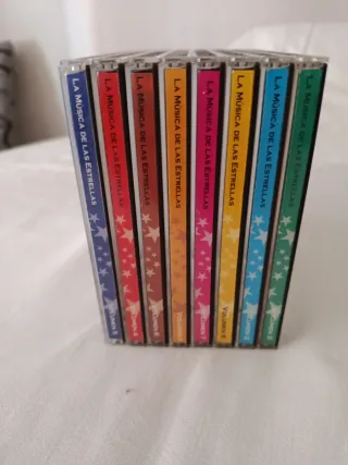 8 CD's La Música de las Estrellas