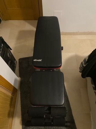 Banco de pesas ajustable