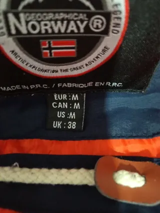 Chaqueta Norway azul